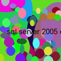 sql server 2005 odbc